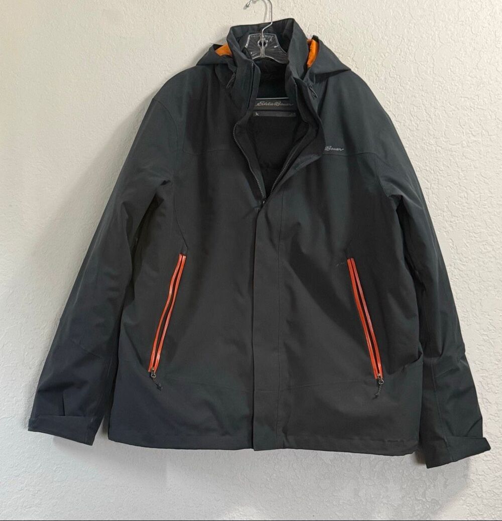 Eddie Bauer Men's Powder Search 2.0 3-In-1 Waterproof Down Ski Jacket XL